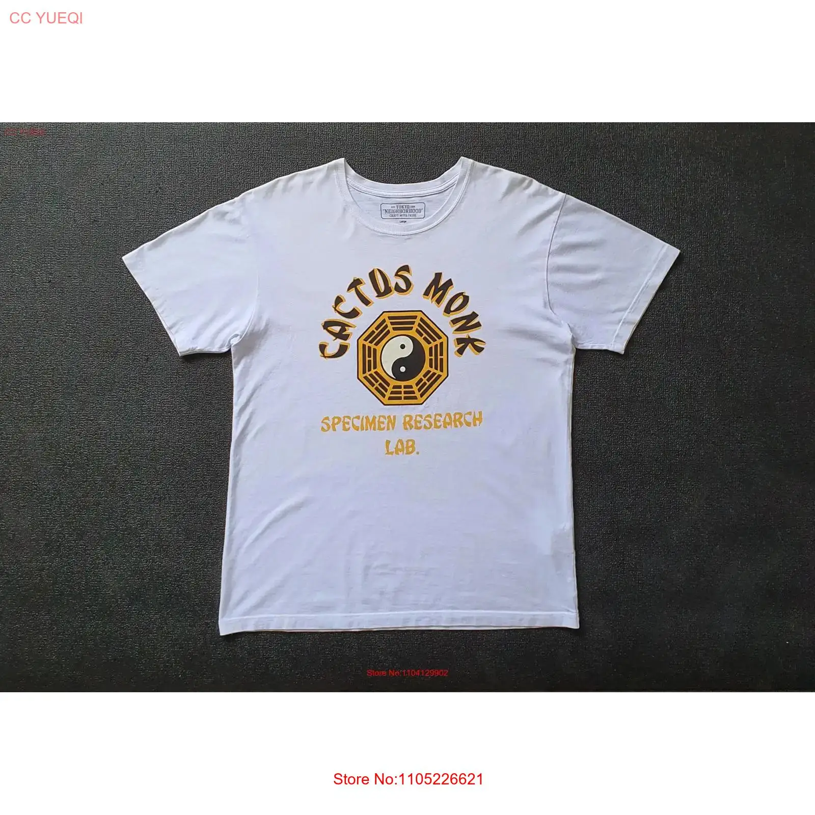 Streetwear Brand In Japan - Camiseta NEIGHBORHOOD NBHD Japan Cactus Monk,