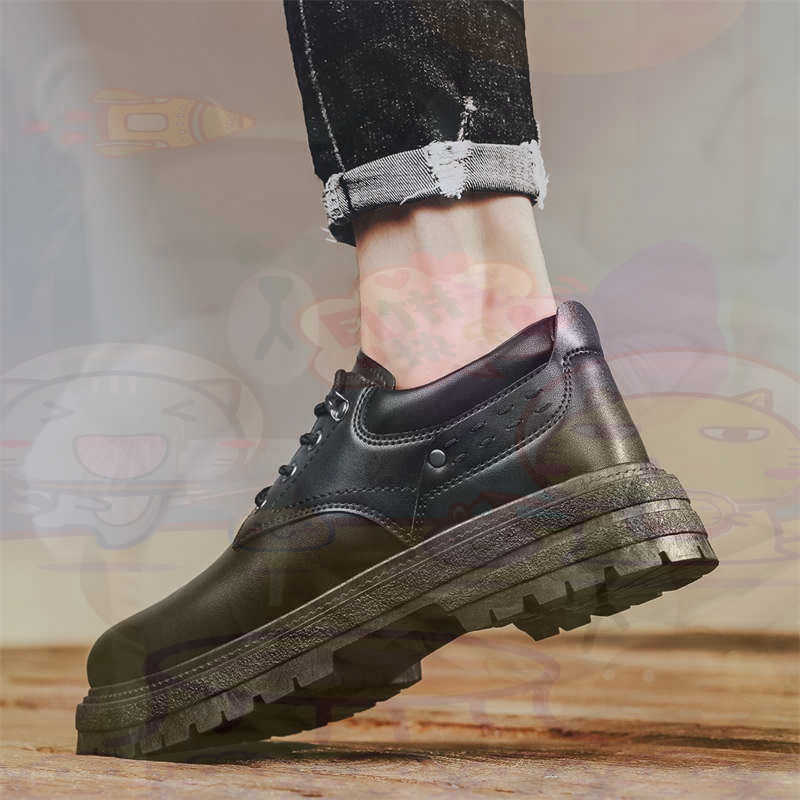 Streetwear Brand In Uk - Zapatillas deportivas de cuero Natural oscuro