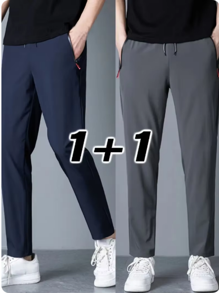 Streetwear Brand Joggers - Pantalones Casuales para Hombre, 2 Piezas,