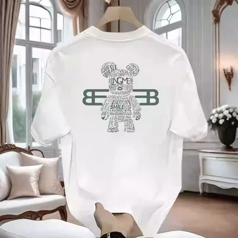 Streetwear Clothing Brands - Camiseta de hombre 100% algodón puro,