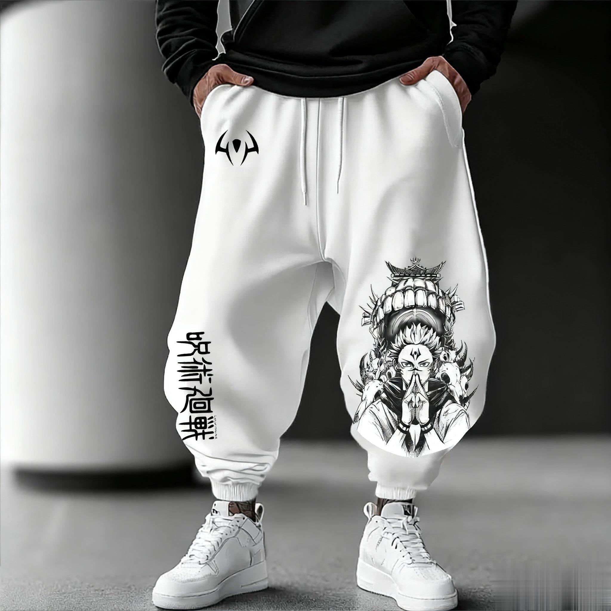 Jujutsu Kaisen-pantalones para - Streetwear Brand Beanie reseña y precio