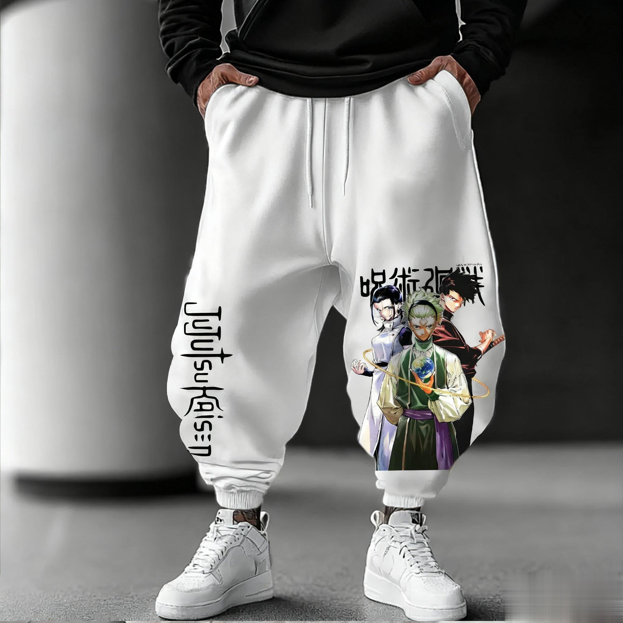 Jujutsu Kaisen-pantalones para - Streetwear Brand Beanie reseña y precio
