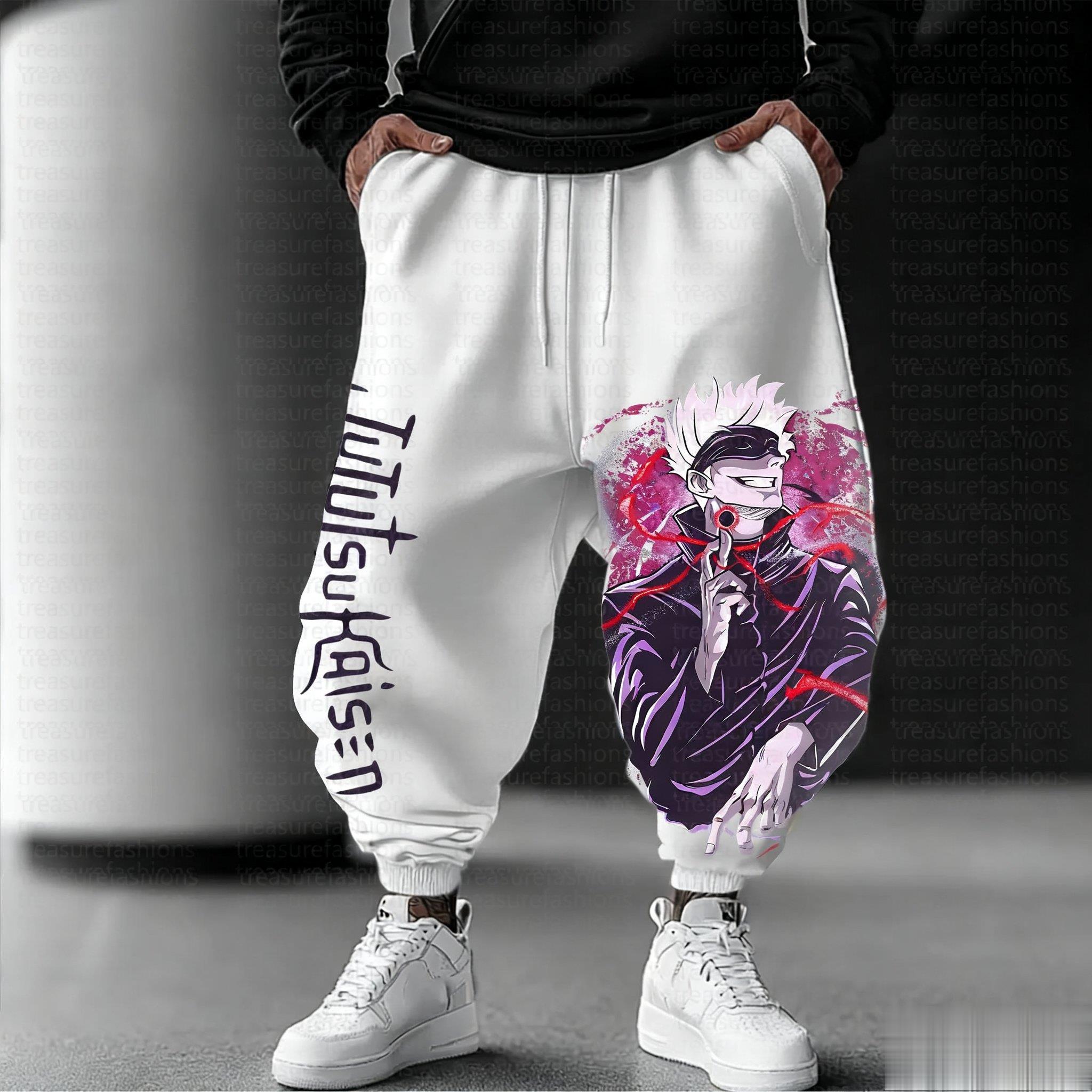 Jujutsu Kaisen-pantalones para - Streetwear Brand Beanie reseña y precio