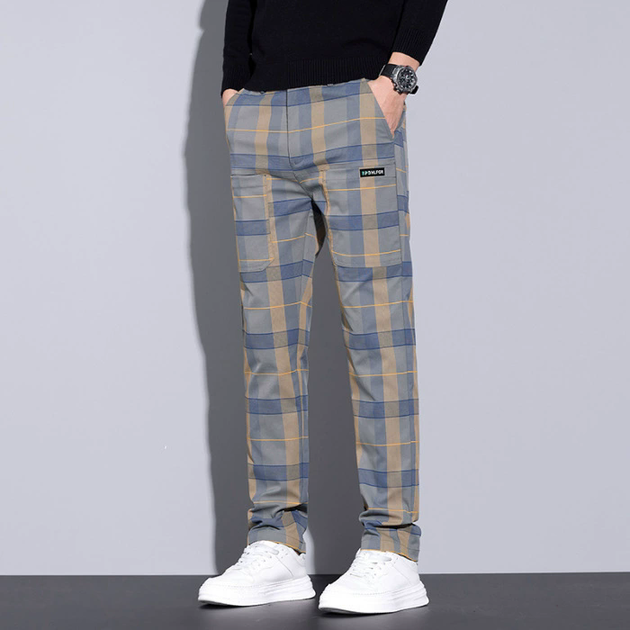 Pantalones a cuadros para homb - Urban Streetwear Brand reseña y precio