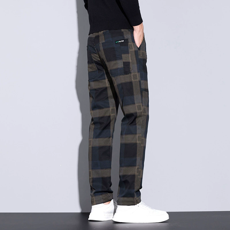 Pantalones a cuadros para homb - Urban Streetwear Brand reseña y precio