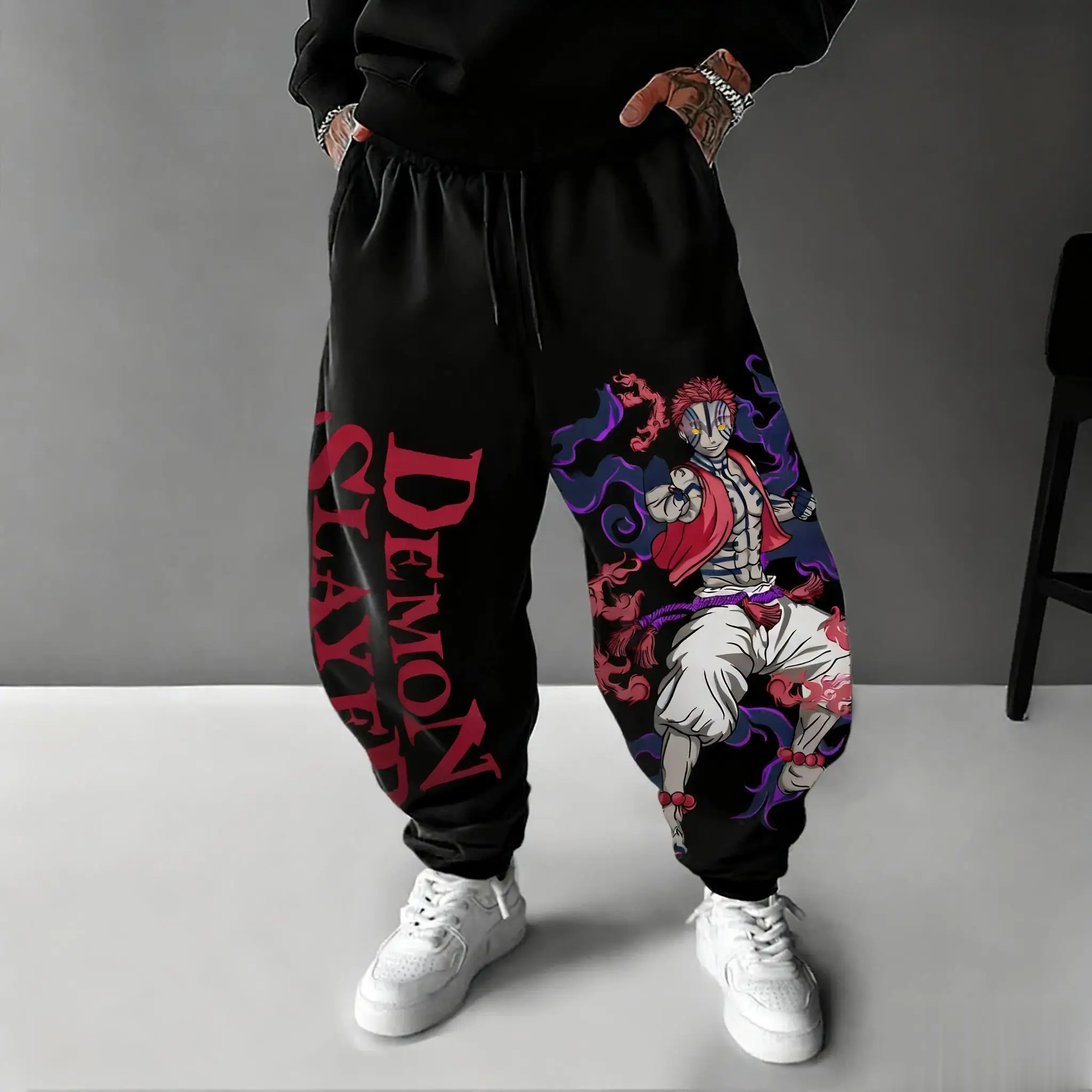 Pantalones de Anime Demon Slay - Streetwear Brand Beanie reseña y precio