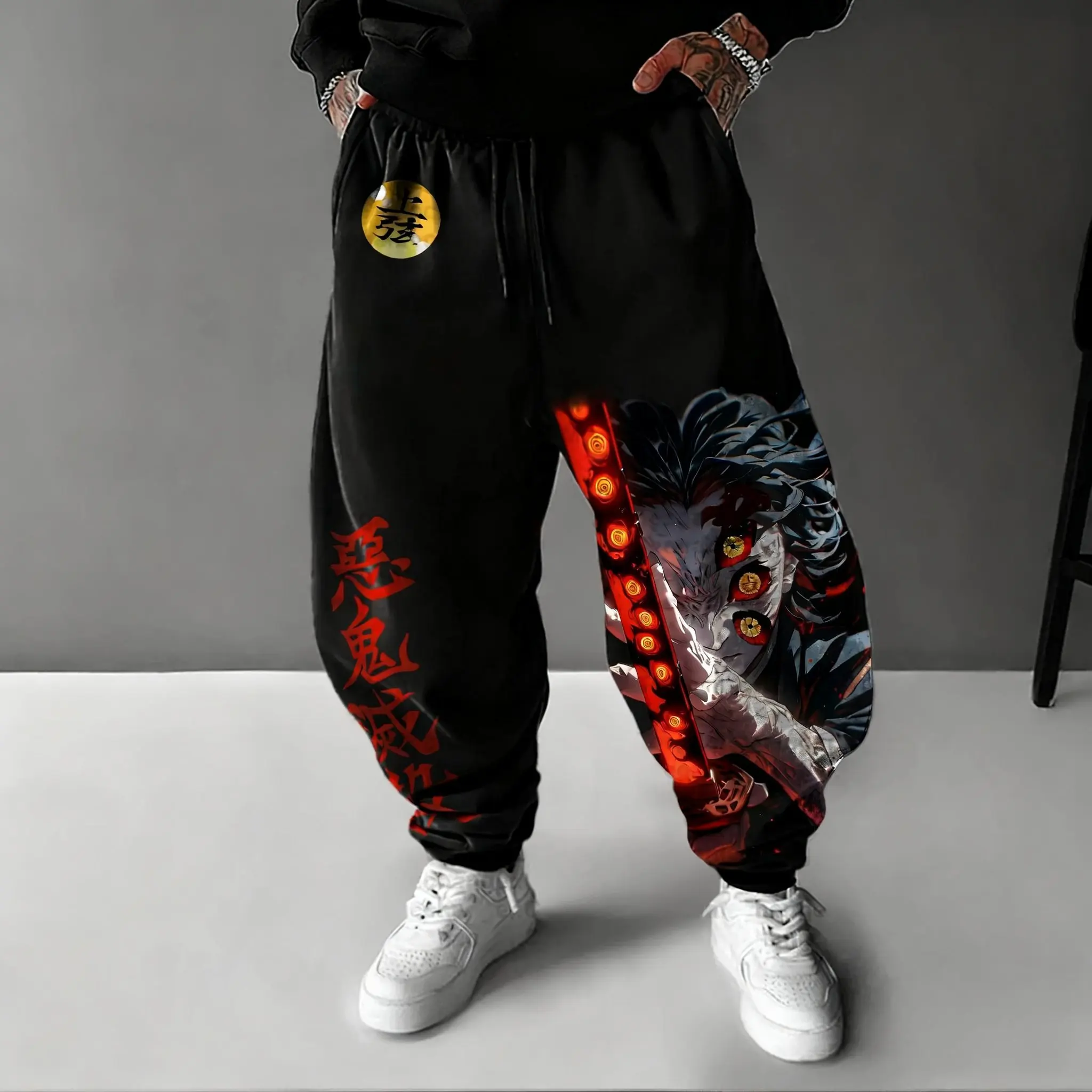 Pantalones de Anime Demon Slay - Streetwear Brand Beanie reseña y precio