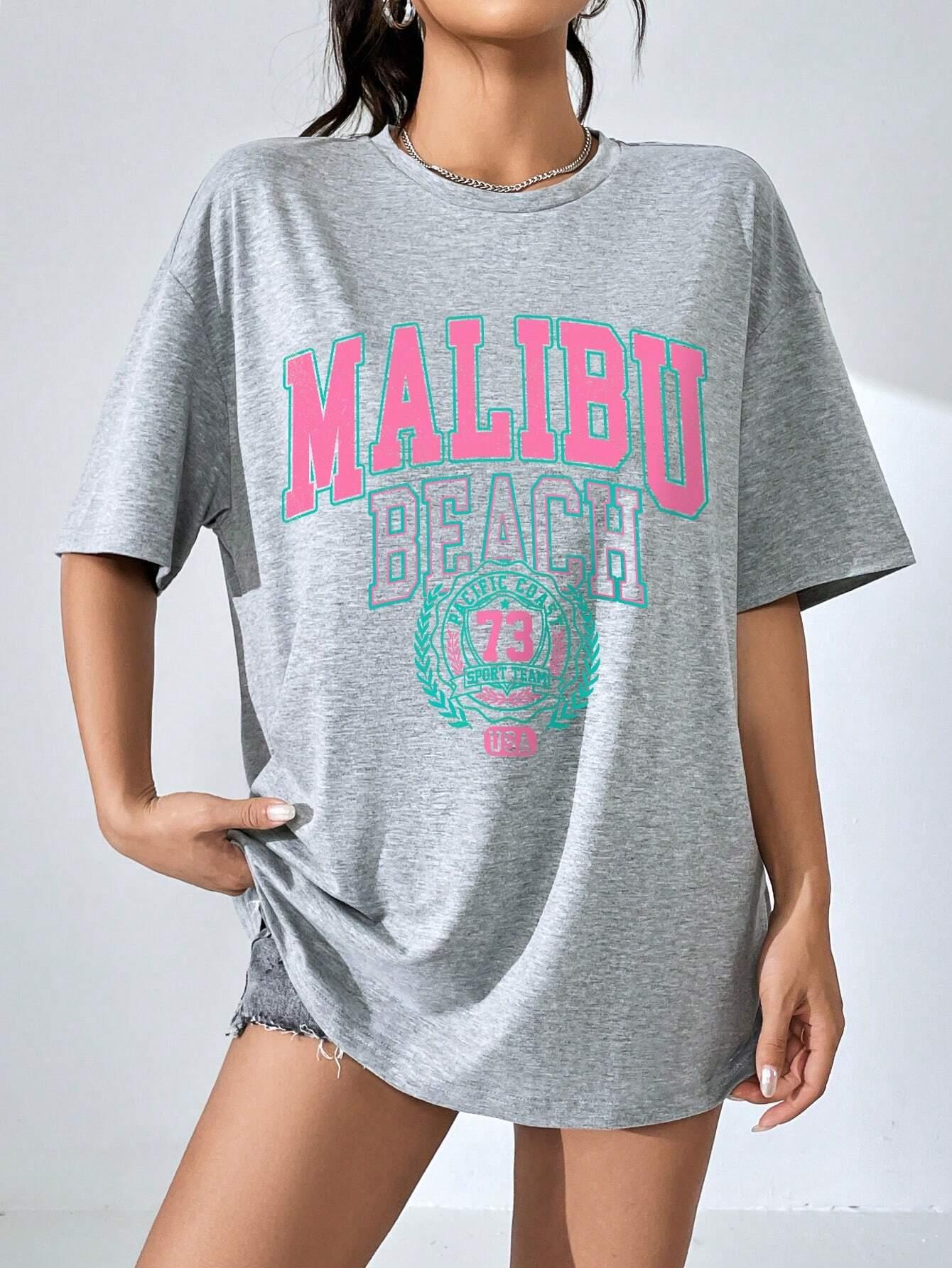 Malibu Beach-camisetas con est - Streetwear Clothing Brands reseña y precio