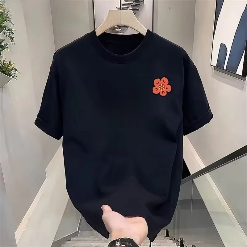 Camiseta de algodón con estamp - Streetwear Brand Flower reseña y precio