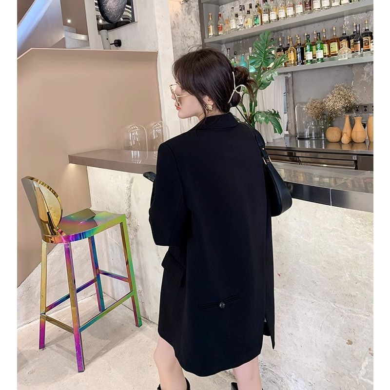 Blazer negro de marca para muj - Streetwear Clothing Brands reseña y precio
