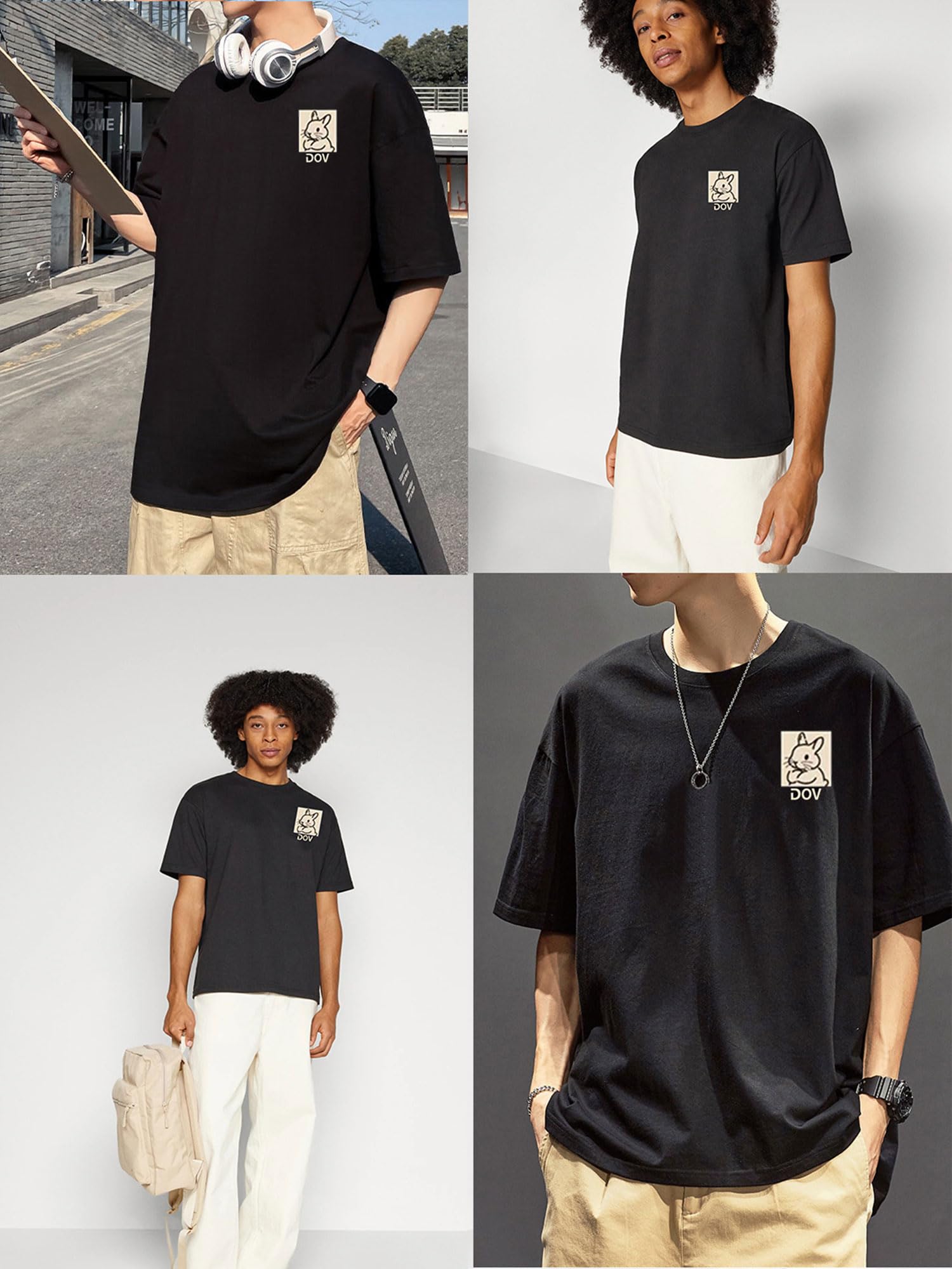 Camiseta de algodón de diseño  - Urban Streetwear Brand reseña y precio