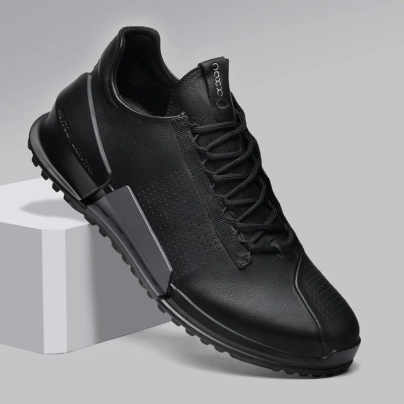 Zapatos de cuero genuino a la  - Streetwear Brand Shoes reseña y precio