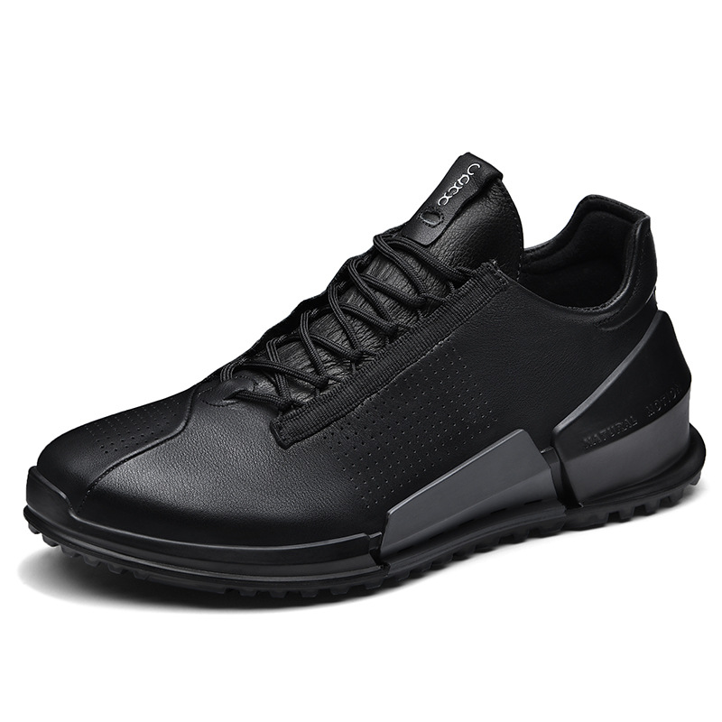 Zapatos de cuero genuino a la  - Streetwear Brand Shoes reseña y precio
