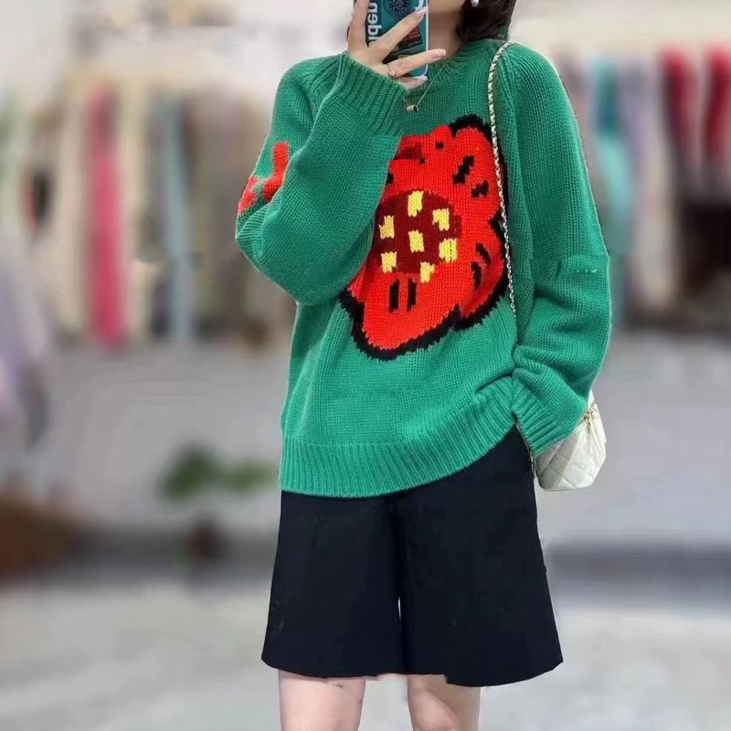 Suéter 100% de cachemira pura  - Streetwear Brand Flower reseña y precio