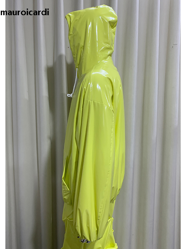 Chaqueta de Cuero Brillante Ex - Streetwear Clothing Brands reseña y precio