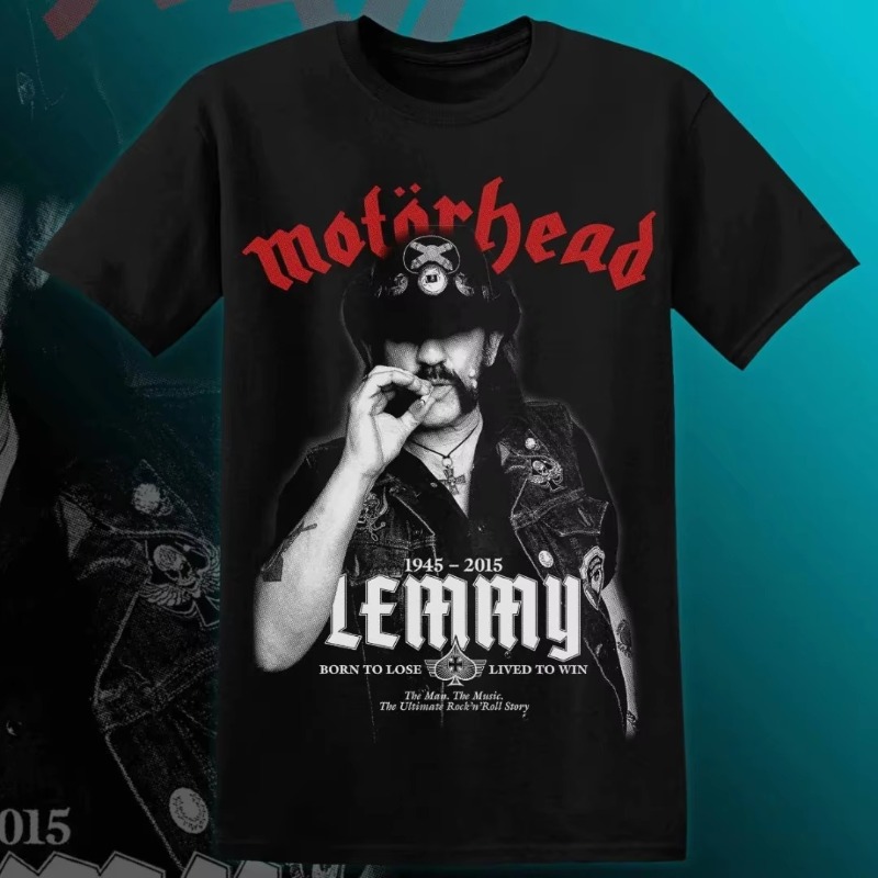 Camiseta MOTÖRHEAD LEMMY para  - Streetwear Clothing Brands reseña y precio