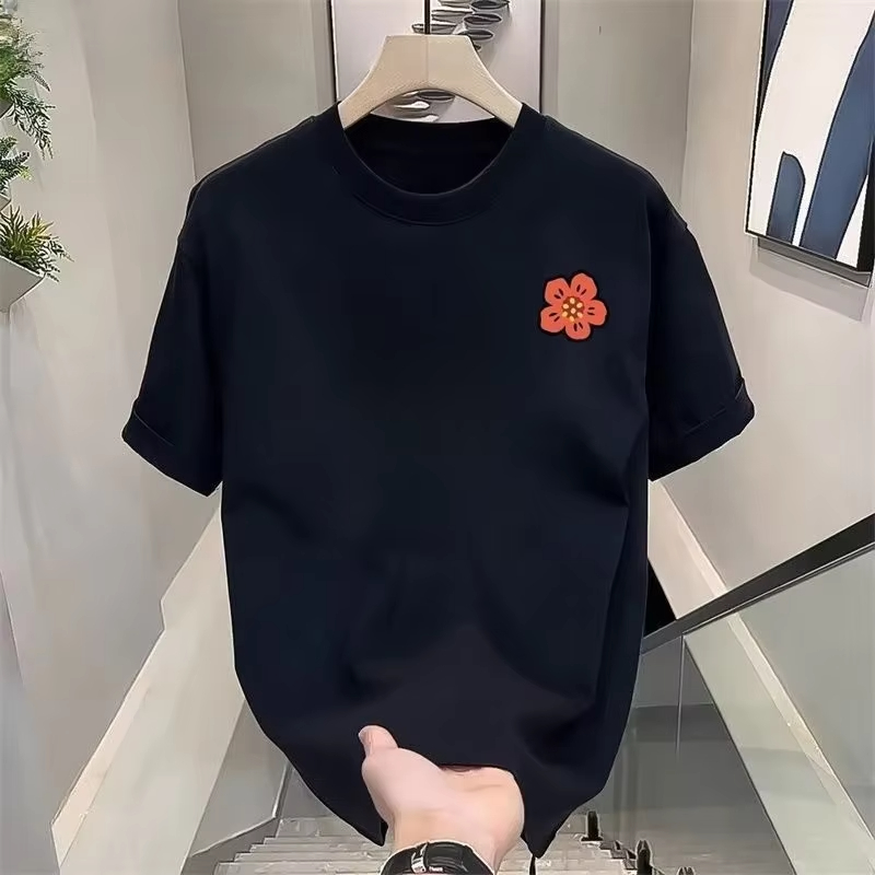 Camiseta de algodón con estamp - Streetwear Brand Flower reseña y precio