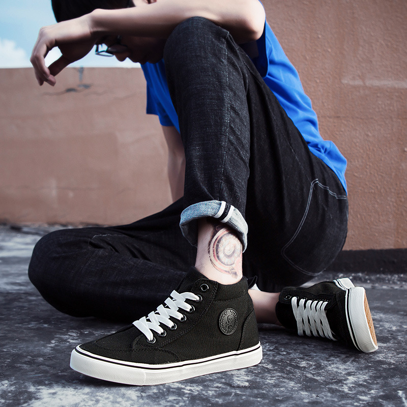 Zapatos de lona planos de alta - Streetwear Brand Shoes reseña y precio