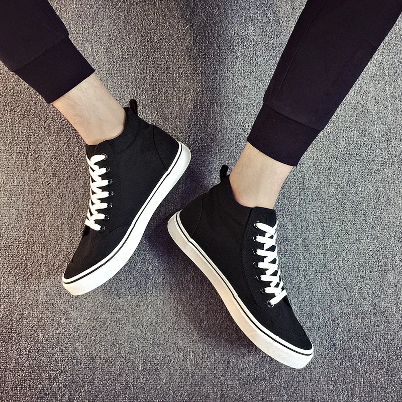 Zapatos de lona planos de alta - Streetwear Brand Shoes reseña y precio