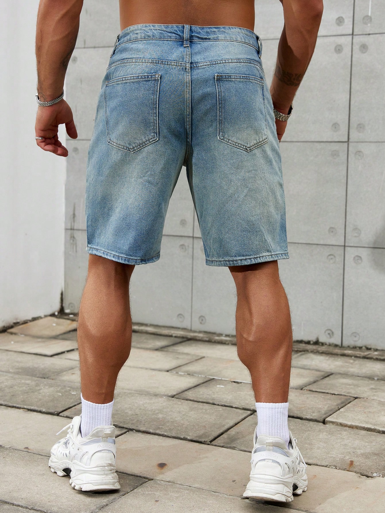 Pantalones vaqueros cortos ras - Streetwear Clothing Brands reseña y precio