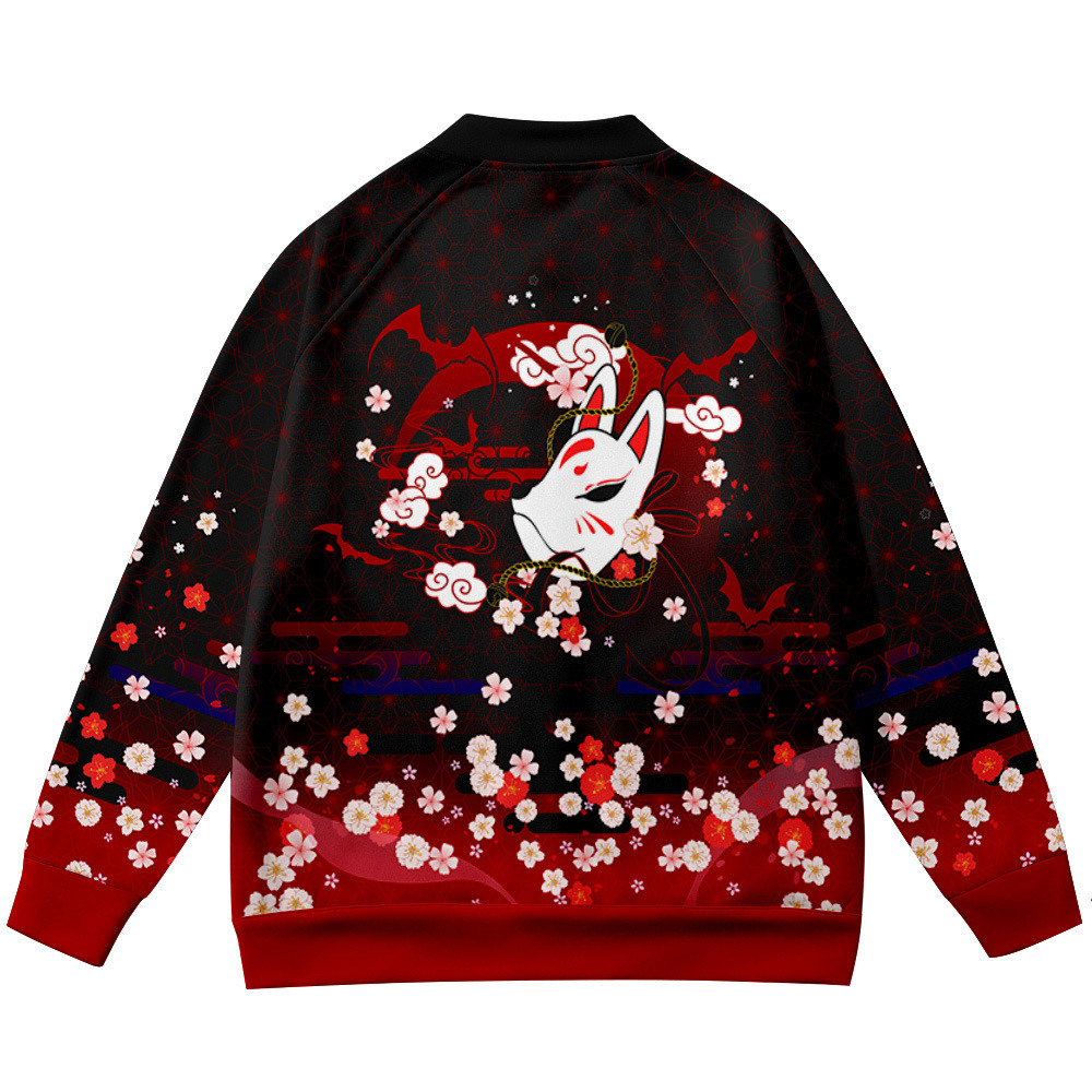 Abrigos Anime flor zorro 3D im - Streetwear Brand Flower reseña y precio