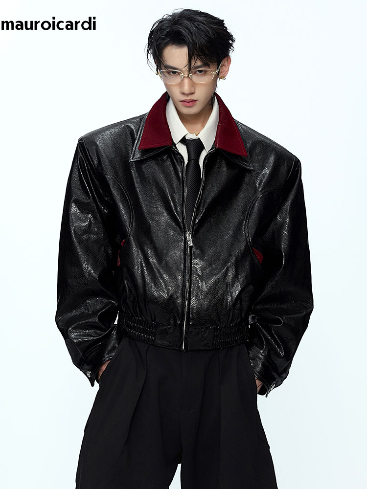 Mauroicardi-Chaqueta corta de  - Streetwear Clothing Brands reseña y precio