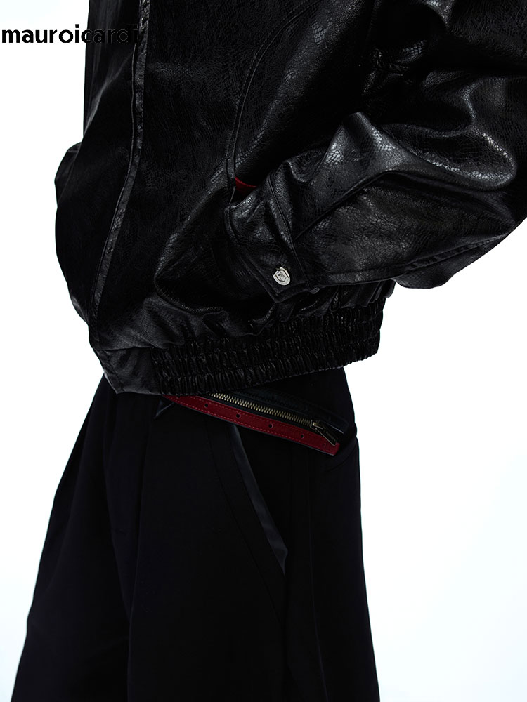 Mauroicardi-Chaqueta corta de  - Streetwear Clothing Brands reseña y precio
