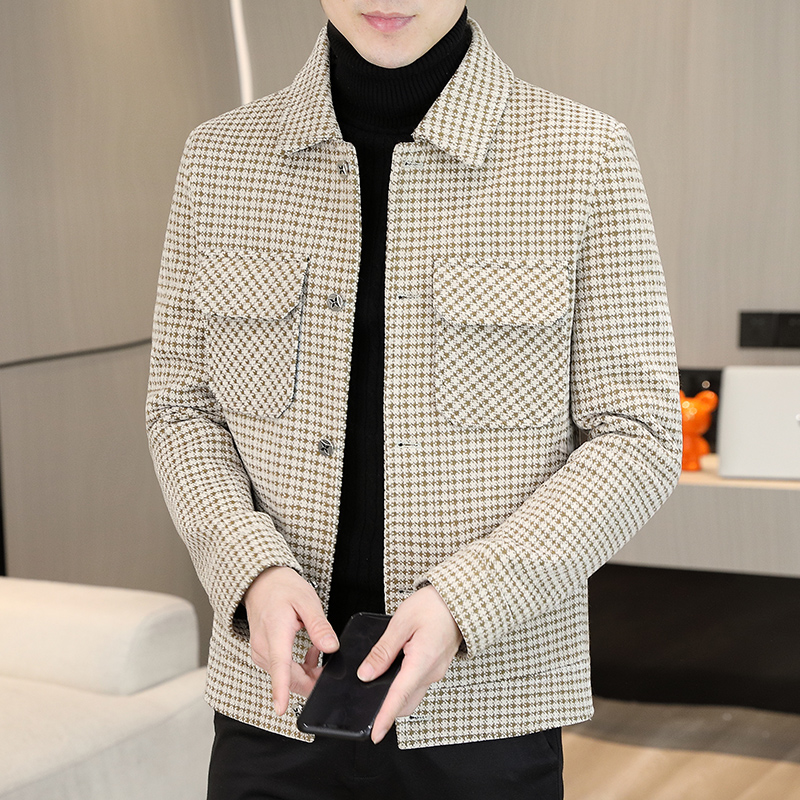 Chaquetas de lana a cuadros de - Streetwear Clothing Brands reseña y precio
